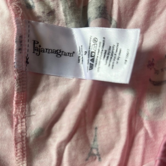 Gray and Pink Kids Pajamas Set - Picture 5 of 7